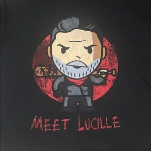 The Walking Dead Meet Lucille Large Shirt
